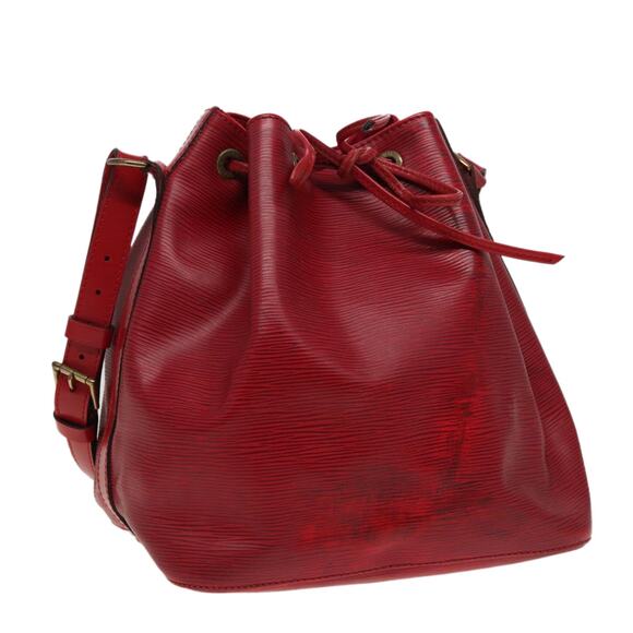 LOUIS VUITTON Epi Petit Noe Shoulder Bag Red M44107 - Picture 1 of 13